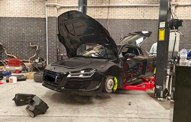 SV Motorsports workshop gallery image