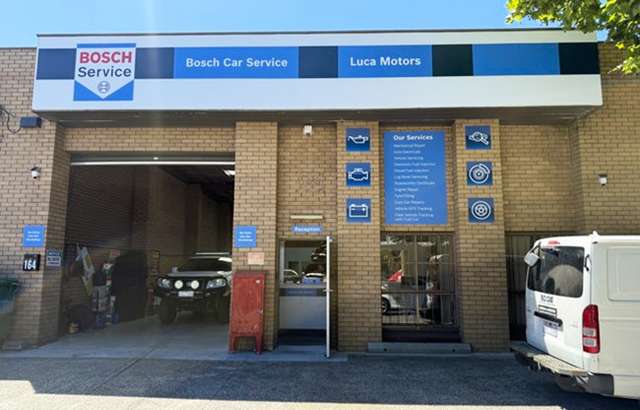 Luca Motors workshop gallery image