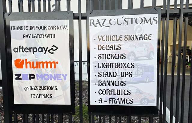 Raz Customs workshop gallery image