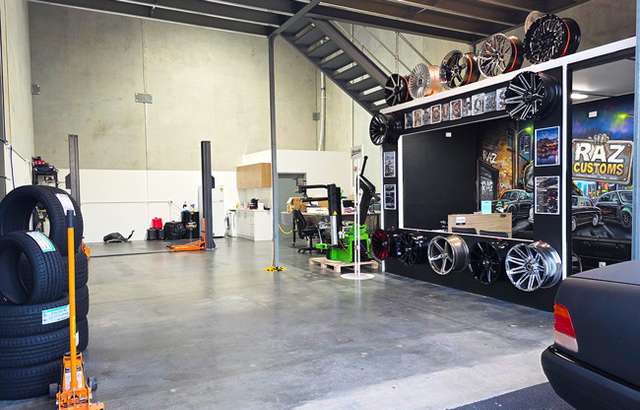 Raz Customs workshop gallery image