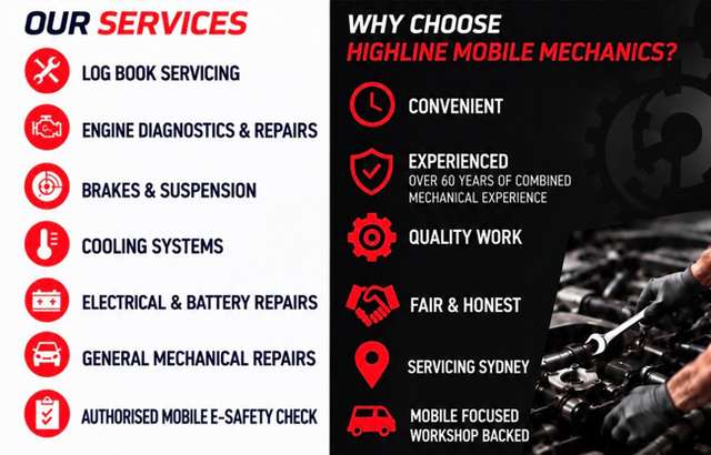 Highline Mobile Mechanics workshop gallery image