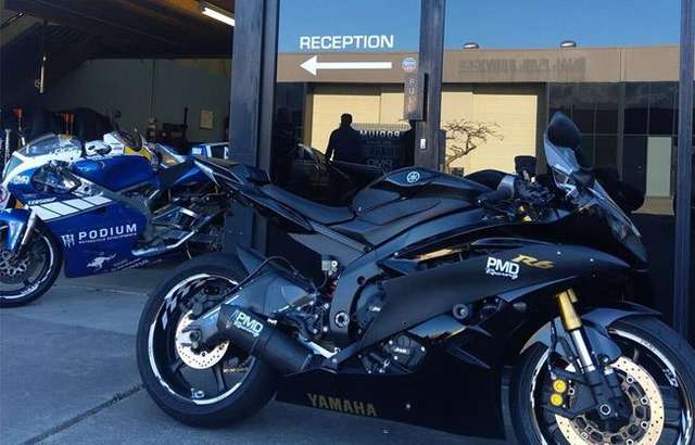 Podium Motorcycle Developments workshop gallery image