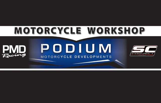 Podium Motorcycle Developments workshop gallery image