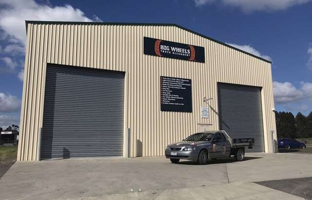 Big Wheels Truck Alignment Morwell workshop gallery image