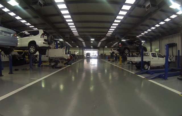 City Toyota Northbridge workshop gallery image