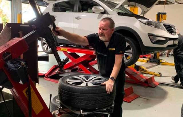 JAX Tyres & Auto Forster workshop gallery image