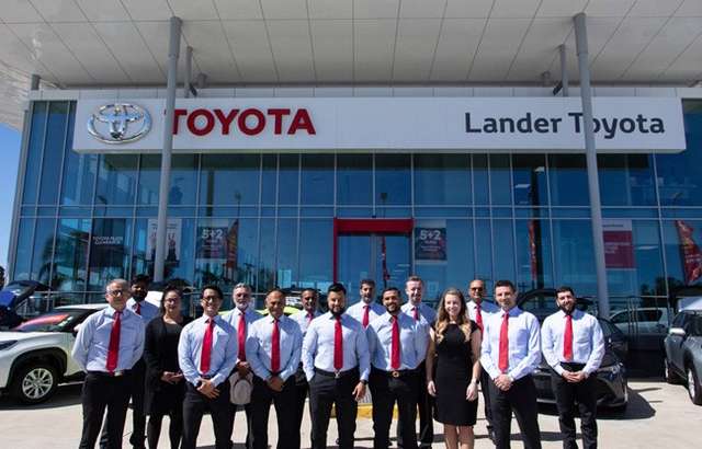 Lander Toyota workshop gallery image