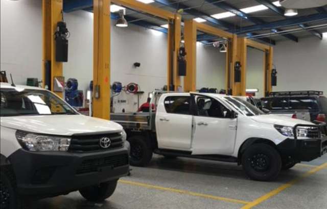 Seymour Toyota workshop gallery image