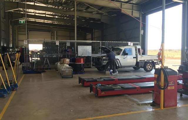 Cloncurry Tyres & Batteries workshop gallery image
