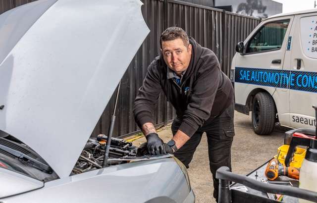 SAE Automotive workshop gallery image
