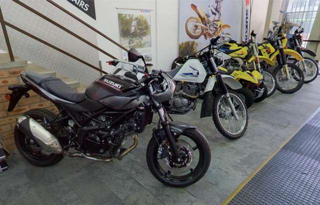 Maitland Motorcycles workshop gallery image