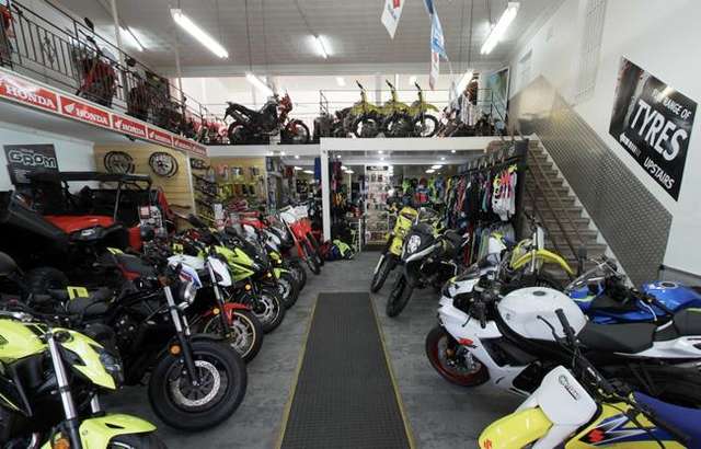 Maitland Motorcycles workshop gallery image