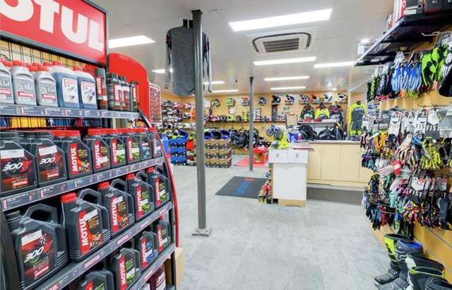 Maitland Motorcycles workshop gallery image