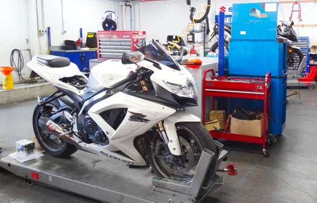 Motohub workshop gallery image