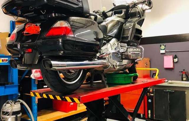 Hawkesbury Motorcycles workshop gallery image