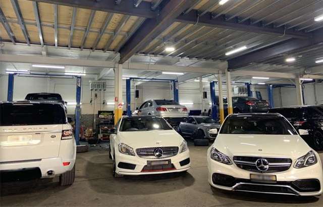 Eurohaus Prestige Service Centre workshop gallery image