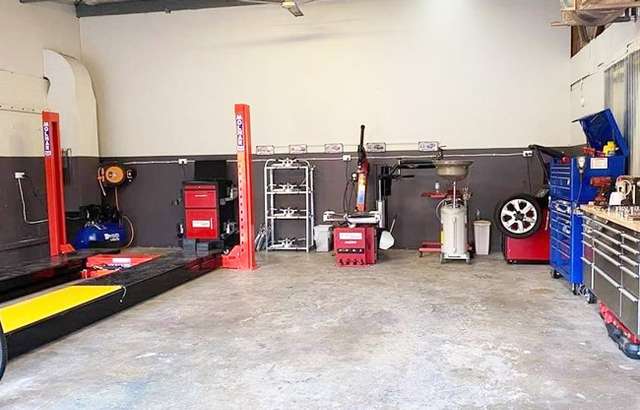 GLS Tyres and Automotive Services workshop gallery image