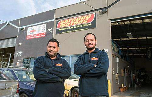 Satguru Motors workshop gallery image