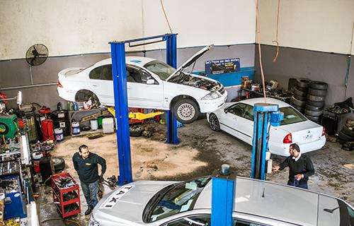 Satguru Motors workshop gallery image