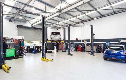 B & M Automotive Service Centre workshop gallery image