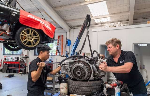 Max Harder Motors workshop gallery image