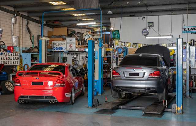 M.D. Autocare workshop gallery image