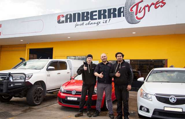 Canberra Tyre Centre workshop gallery image