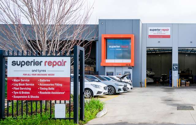 Superior Repair and Tyres workshop gallery image