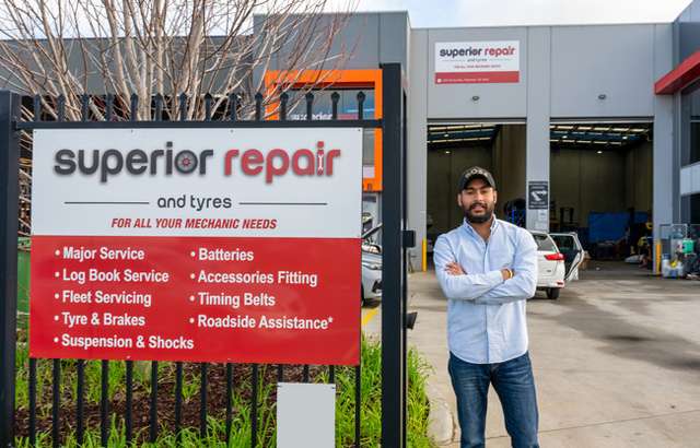 Superior Repair and Tyres workshop gallery image