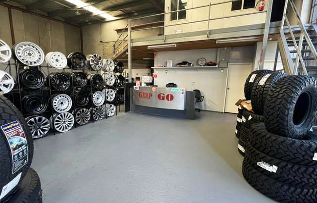 MJ Tyres workshop gallery image