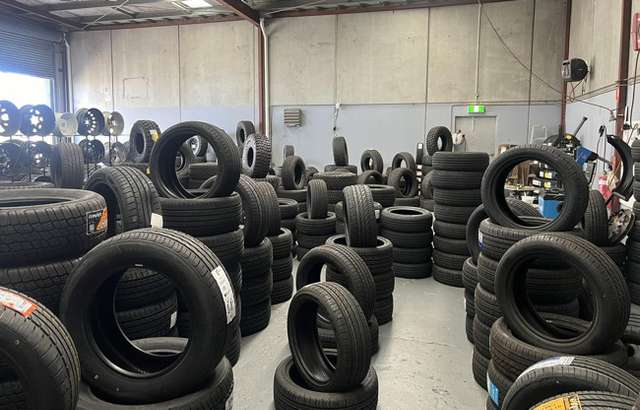 MJ Tyres workshop gallery image