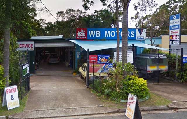 W B Motors workshop gallery image