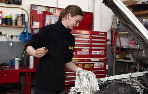 Alpheys Garage workshop gallery image