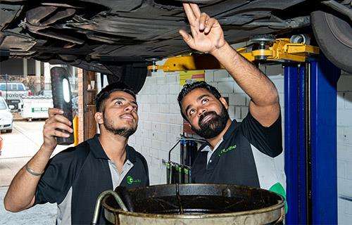 S Tech Automotive & Tyres workshop gallery image