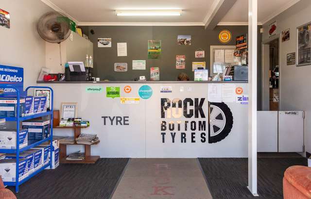 Rock Bottom Tyres & Mechanical workshop gallery image