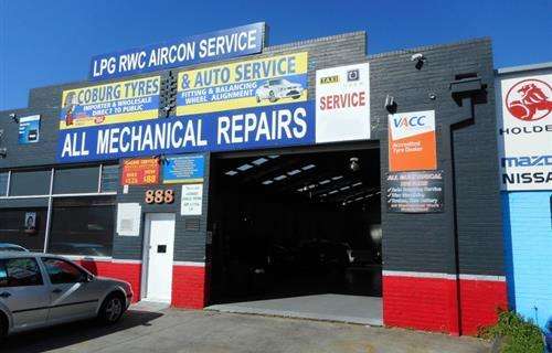 Coburg Tyres & Auto Service workshop gallery image