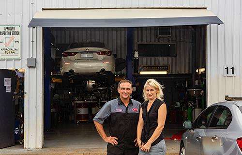Sampson Automotive workshop gallery image