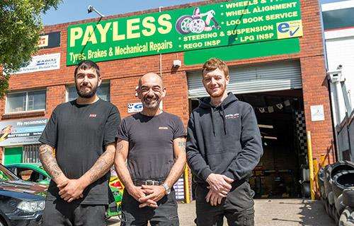 Payless Tyres Brakes & Mechanical Repairs workshop gallery image