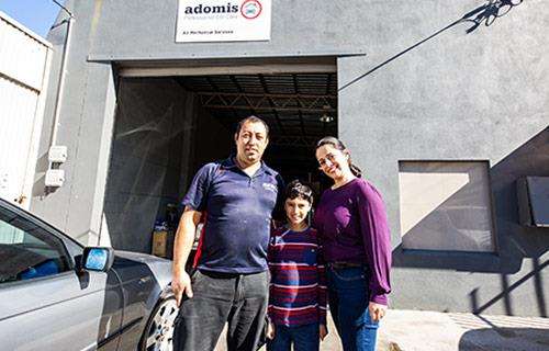 Adomis Professional Car Care workshop gallery image
