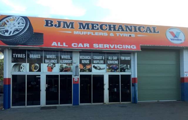 BJM Mechanical Mufflers and Tyres workshop gallery image