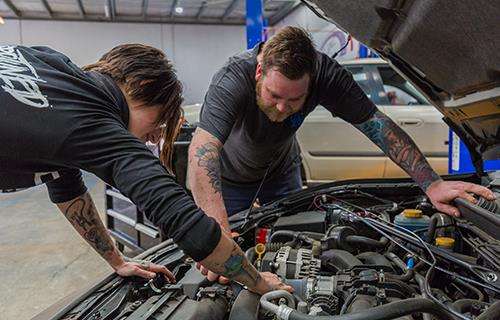 Garage Full Throttle workshop gallery image