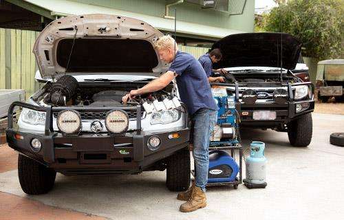 Mitchelton Service Centre workshop gallery image