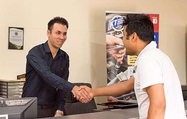 KT Crash & Mechanical Repair workshop gallery image