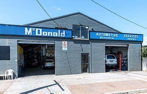 McDonald Automotive Services workshop gallery image