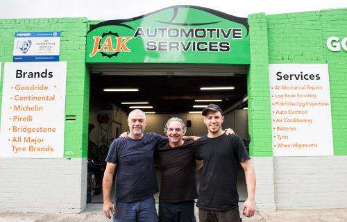 JAK Automotive Services workshop gallery image