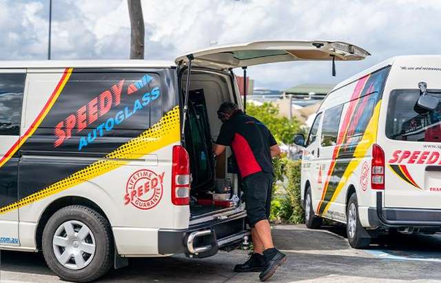 Speedy Autoglass Gold Coast workshop gallery image