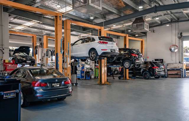 Midland City MG Service workshop gallery image