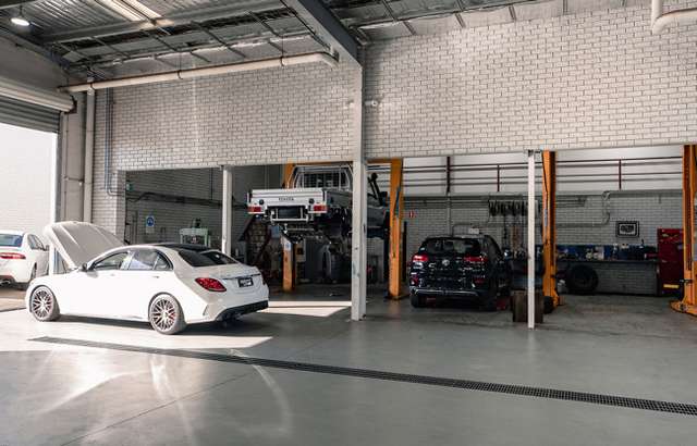 Midland City MG Service workshop gallery image