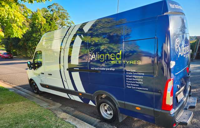 Aligned Mobile Tyres workshop gallery image