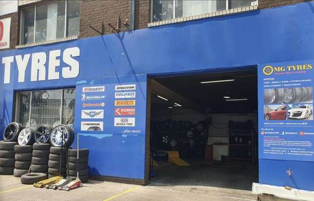 OMG Tyres workshop gallery image